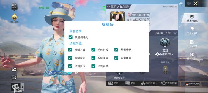 和平精英挂 锁头 透视 锁血下载安装 - 一体包整合免配置